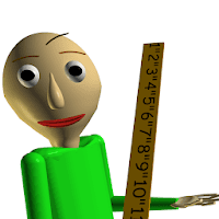 Baldi's basics in a horror schoolhouse